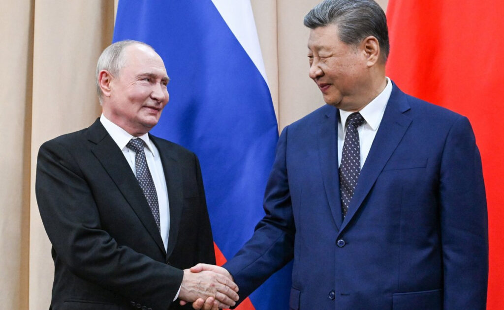 Se reúnen los Presidentes de China y Rusia