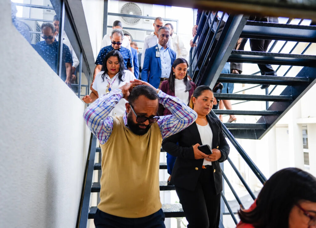 INFOTEP realiza simulacro de evacuación por terremoto en sus 69 centros del país