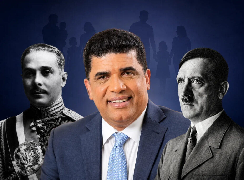 Los ahijados de Dío Astacio, Trujillo y Hitler