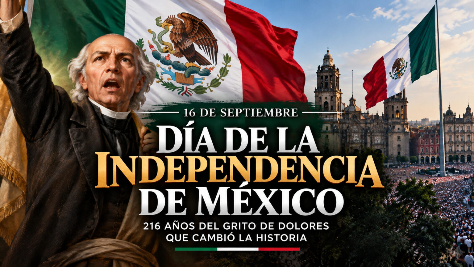 México conmemora 216 años del inicio de su lucha por la Independencia