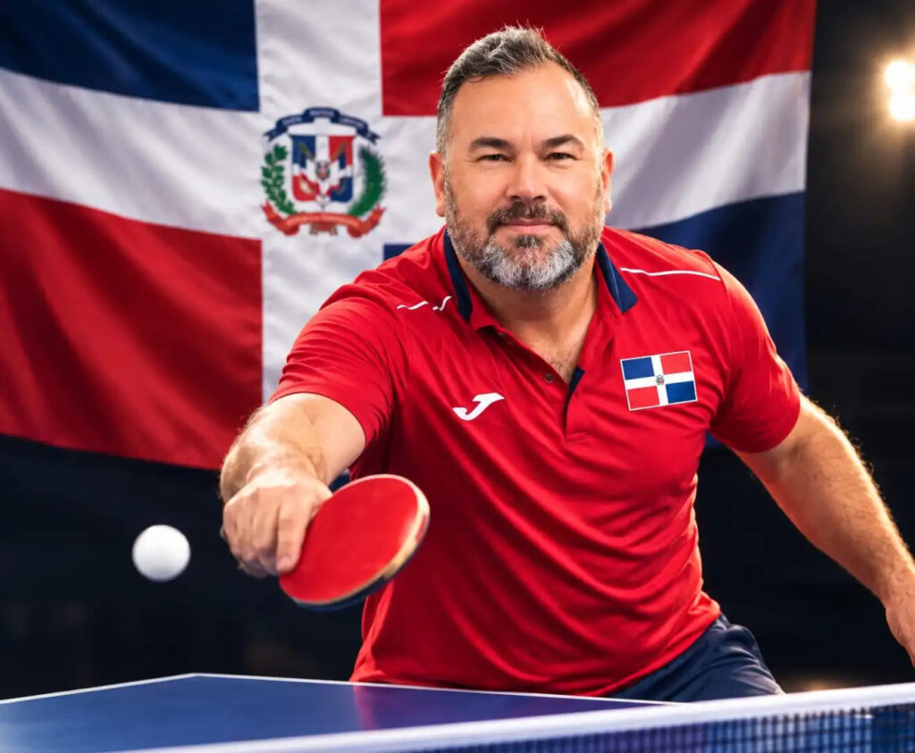 Roberto Brito ex jugador de tenis de mesa será exaltados al Salón de la Fama del Deporte Dominciano en el Ceremonial Especial del domingo 15 de noviembre