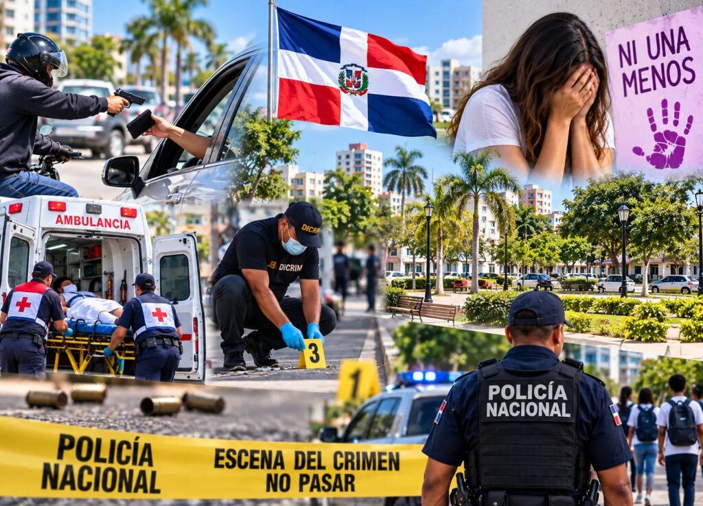 Violencia sacude a la sociedad dominicana
