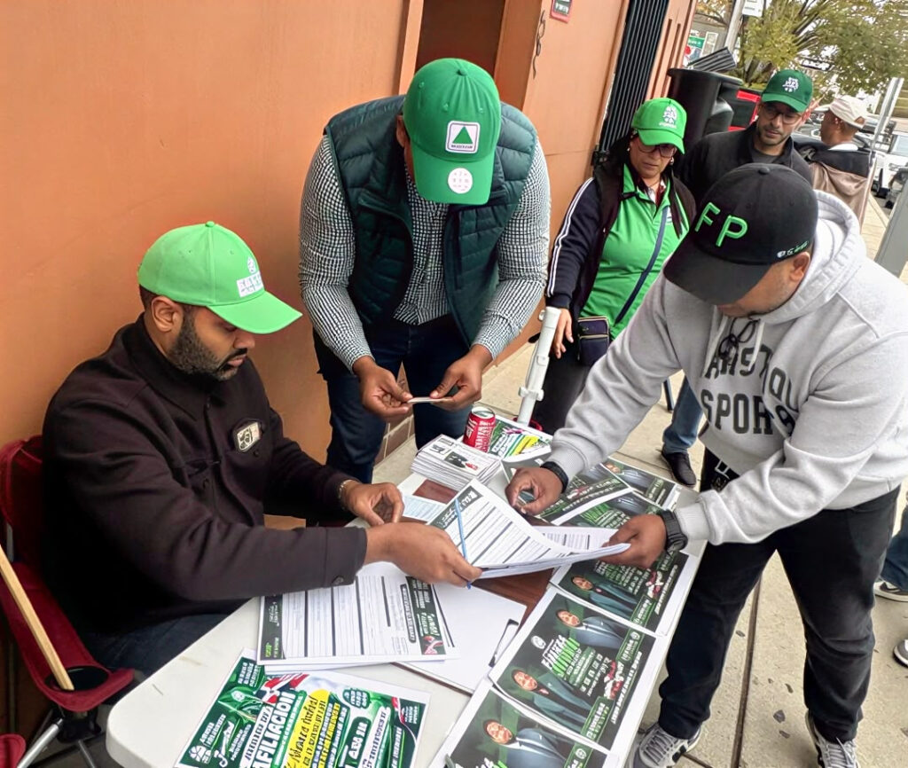 Fuerza del Pueblo realiza jornada de afiliación en Massachusetts con participación de jóvenes y primeros votantes