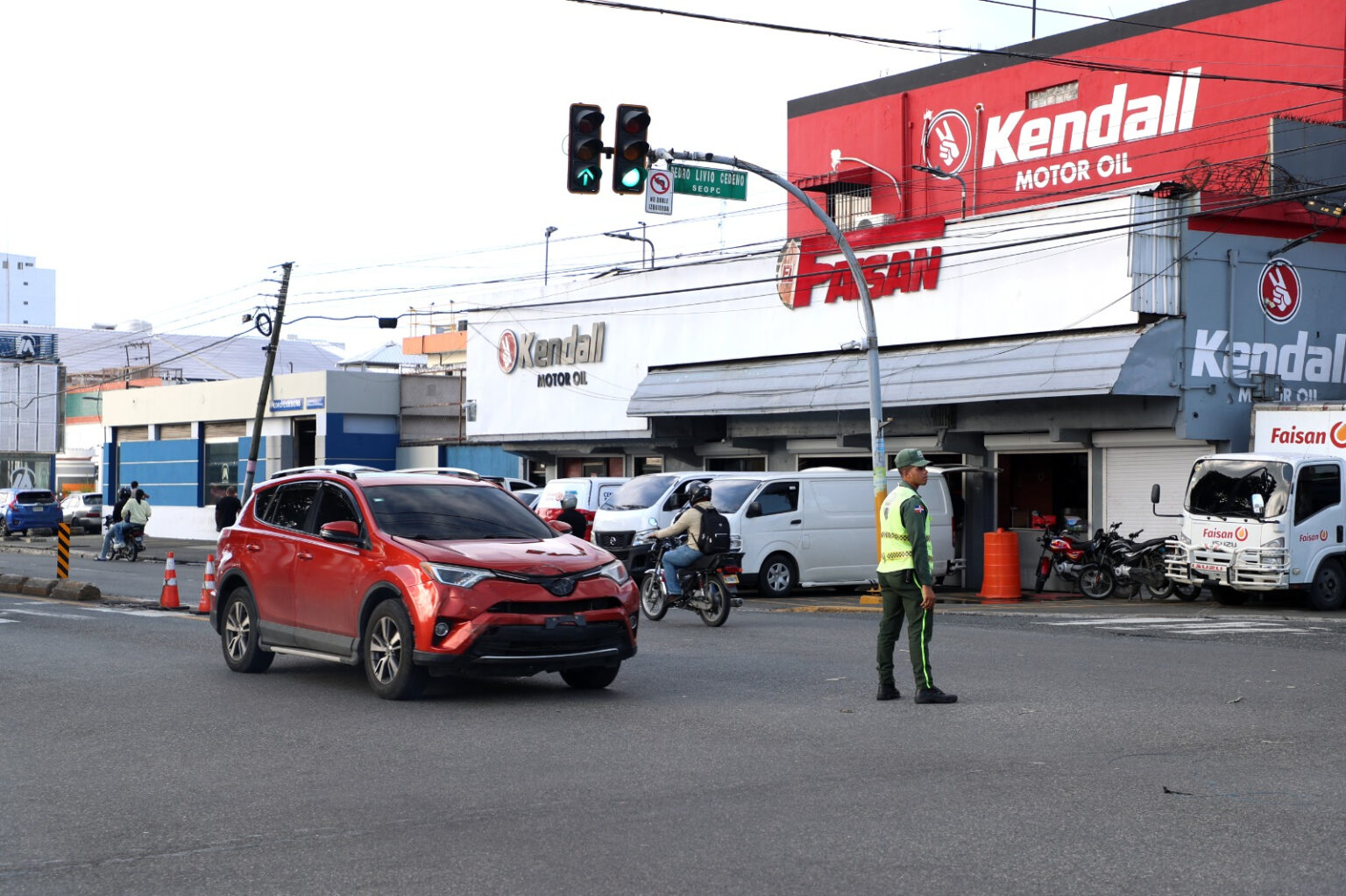 INTRANT agiliza respuesta a averías semafóricas tras intensas lluvias en Santo Domingo