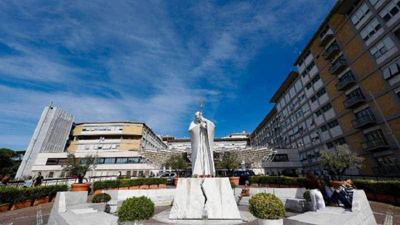 La salud del Papa: una buena recuperación del pulmón operado