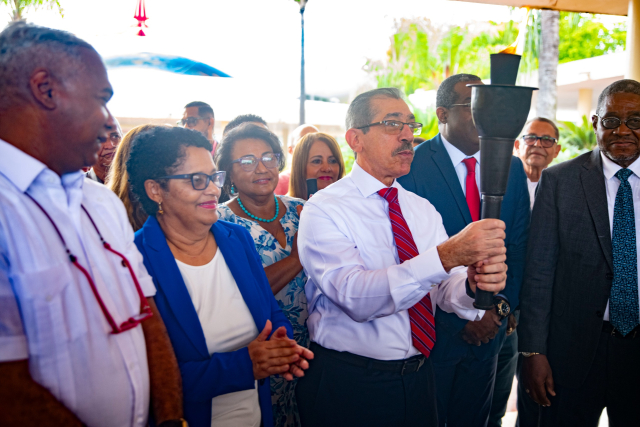 La Universidad Autónoma de Santo Domingo inició los actos protocolares previo a la inauguración de los Juegos Tony Barreiro