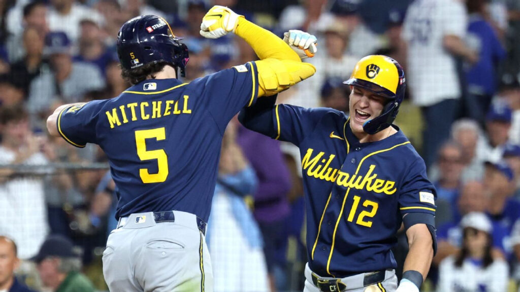 Los Cerveceros de Milwaukee derrotaron a los Dodgers de los Angeles y lo pusieron contra la pared en la Serie de Campeonato de la Liga Nacional