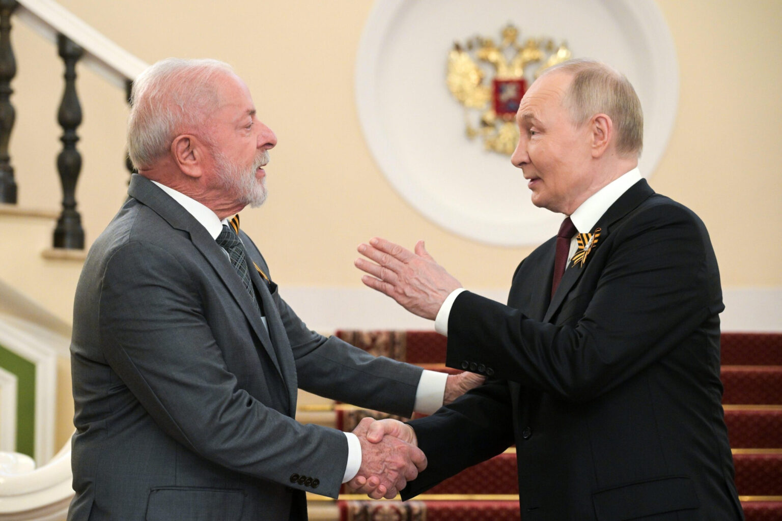 Putin felicita a Lula y destaca el fortalecimiento de las relaciones entre Rusia y Brasil